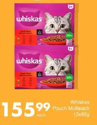 Save Whiskas Pouch Multipack offer