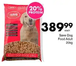 Save Save Dog Food Adult offer