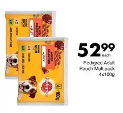 Save Pedigree Adult Pouch Multipack offer