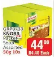 KitKat Cash and Carry Knorr Packet Soup Assorted offer