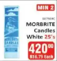 KitKat Cash and Carry Morbrite candles white offer