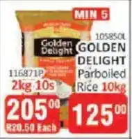 KitKat Cash and Carry Golden Delight Parboiled Rice offer