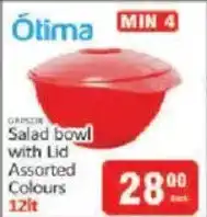 KitKat Cash and Carry Otima Salad bowl with Lid Assorted Colours offer