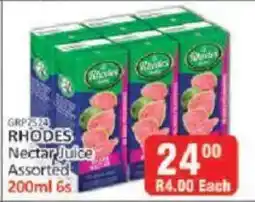 KitKat Cash and Carry Rhodes Nectar Juice Assorted offer