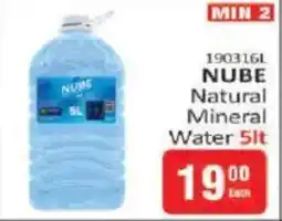 KitKat Cash and Carry Nube Natural Mineral Water offer