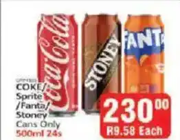 KitKat Cash and Carry Coke/ sprite/ fanta/ stoney cans offer