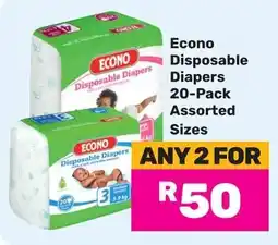 Game Econo Disposable Diapers offer