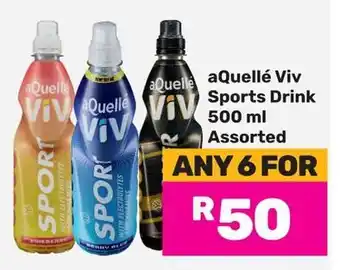 Game aQuellé Viv Sports Drink Assorted offer