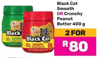 Game Black Cat Smooth OR Crunchy Peanut Butter offer