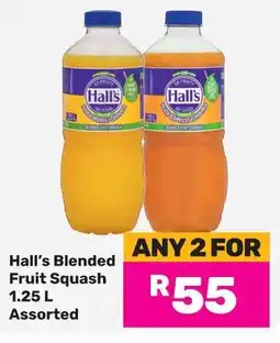 Game Hall's Blended Fruit Squash Assorted offer
