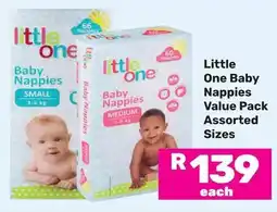Game Little One Baby Nappies Value Pack offer