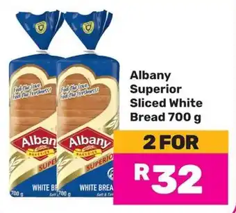 Game Albany Superior Sliced White Bread offer