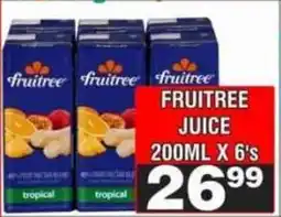Advance Cash n Carry Fruitree Juice offer