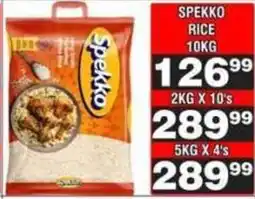 Advance Cash n Carry Spekko Rice offer