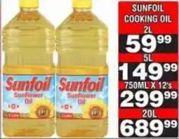Advance Cash n Carry Sunfoil cooking oil offer