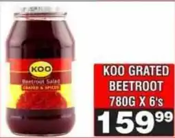 Advance Cash n Carry Koo grated beetroot offer