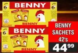 Advance Cash n Carry Benny sachets offer