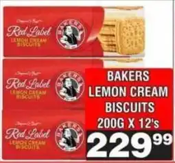 Advance Cash n Carry Bakers lemon cream biscuits offer