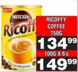 Advance Cash n Carry Nescafe ricoffy coffee offer