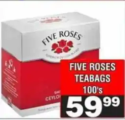 Advance Cash n Carry Five roses teabags offer