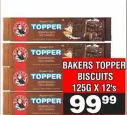 Advance Cash n Carry Bakers topper biscuits offer
