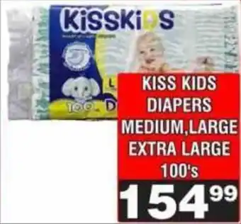 Advance Cash n Carry Kiss kids diapers offer