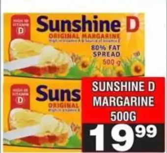 Advance Cash n Carry Sunshine D Margarine offer