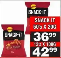 Advance Cash n Carry Snack it offer