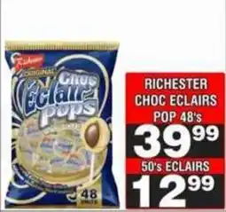 Advance Cash n Carry Richester choc eclairs pop offer