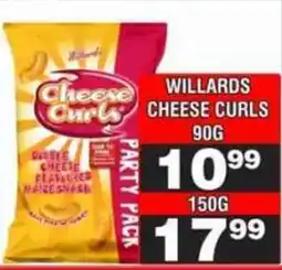 Advance Cash n Carry Willards Cheese Curls offer