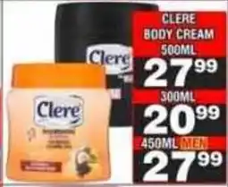 Advance Cash n Carry Clere body cream offer