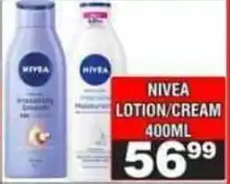 Advance Cash n Carry Nivea lotion/ cream offer