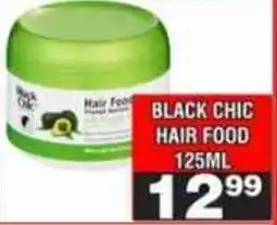 Advance Cash n Carry Black chic hair food offer