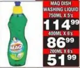 Advance Cash n Carry Maq dishwashing liquid offer