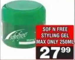 Advance Cash n Carry Sof n free styling gel max offer