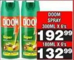 Advance Cash n Carry Doom spray offer