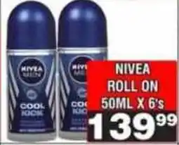 Advance Cash n Carry Nivea roll on offer