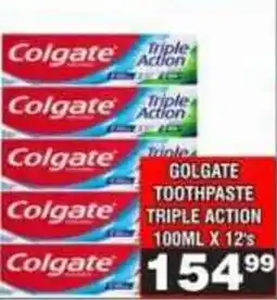Advance Cash n Carry Golgate toothpaste triple action offer