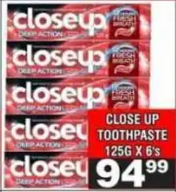 Advance Cash n Carry Close up toothpaste offer