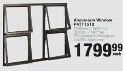 Build It Aluminium Window P4TT1512 offer