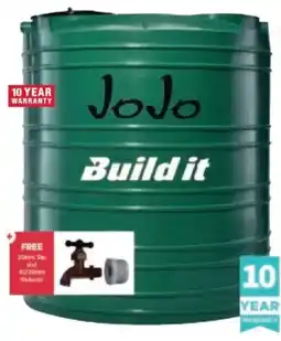 Build It JoJo Water Tank offer