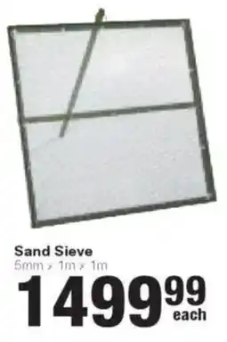 Build It Sand Sieve offer