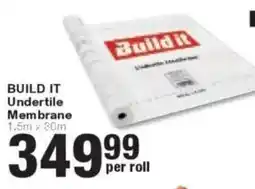 Build It Build it Undertile Membrane offer
