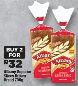 OK Foods Albany Superior Slices Brown Bread offer