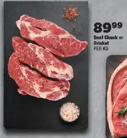 OK Foods Beef Chuck or Brisket offer