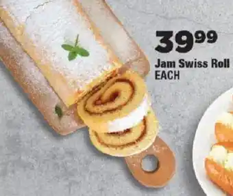 OK Foods Jam Swiss Roll offer