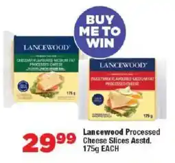 OK Foods Lancewood Processed Cheese Slices offer
