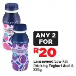 OK Foods Lancewood Low Fat Drinking Yoghurt offer