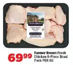 OK Foods Farmer Brown Fresh Chicken Braai Pack offer