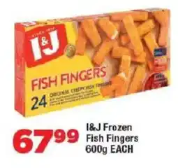 OK Foods I&J Frozen Fish Fingers offer